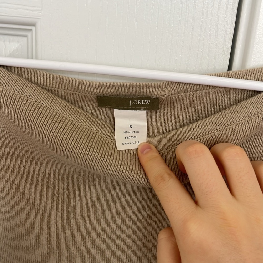 J.Crew Tan Sweater - Picture 2 of 3